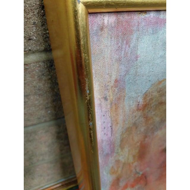 Framed Signed Reyna Youngerman "Childhood Moods" Oil on Canvas For Sale - Image 13 of 14