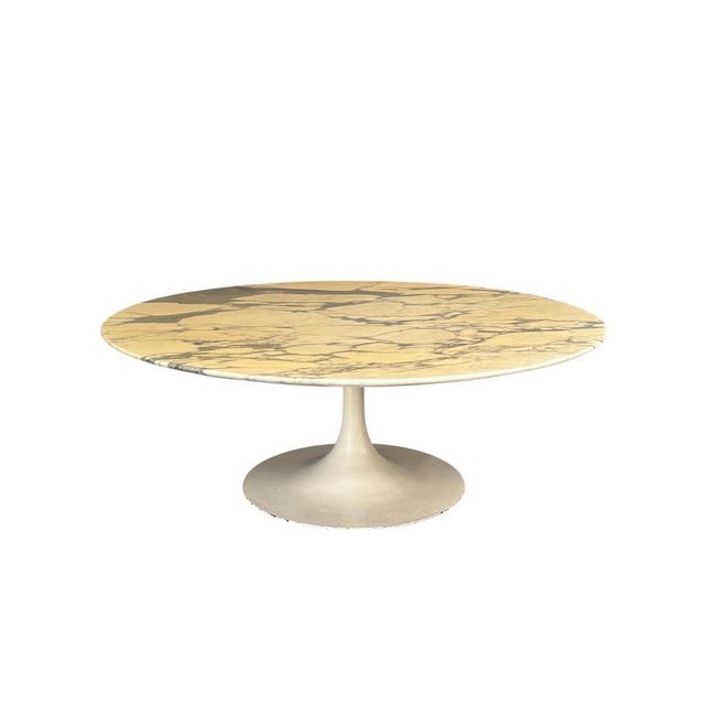 Large Marble Tulip Coffee Table, 1960s For Sale - Image 13 of 13
