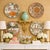 A beautifully curated set of four unique vintage Chinese famille rose chinoiserie plates, each measuring approximately...