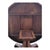 Antique American 19th C Mahogany Round Tilt-Top Dining Table Elegant Carved Base For Sale - Image 11 of 18