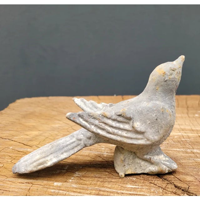 Cast Iron Statue Birds, Set of 2 For Sale - Image 10 of 13
