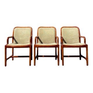 Mid-Century Modern Pretzel Armchairs - Set of 3 For Sale