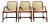 Mid-Century Modern Pretzel Armchairs - Set of 3 For Sale