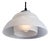 Vintage Frosted Glass Pendant, 1930s For Sale