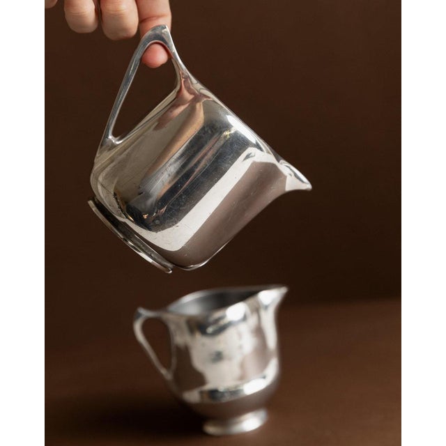 Vintage Art Nouveau Jugs from Newmaid Picquot Ware, England, 1950s, Set of 2 For Sale - Image 10 of 11