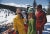 Snowmass village' slim aarons estate print giant estate stamped limited edition print by slim aarons women in colourful...