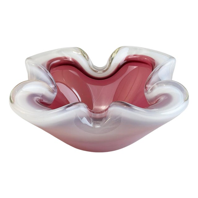 Murano Glass Bowl by Archimede Seguso, Italy, 1960s For Sale