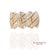 Contemporary 18k (750) Yellow Gold 4.50 Ct Natural Diamond Ring Band, Size 8 For Sale - Image 3 of 8