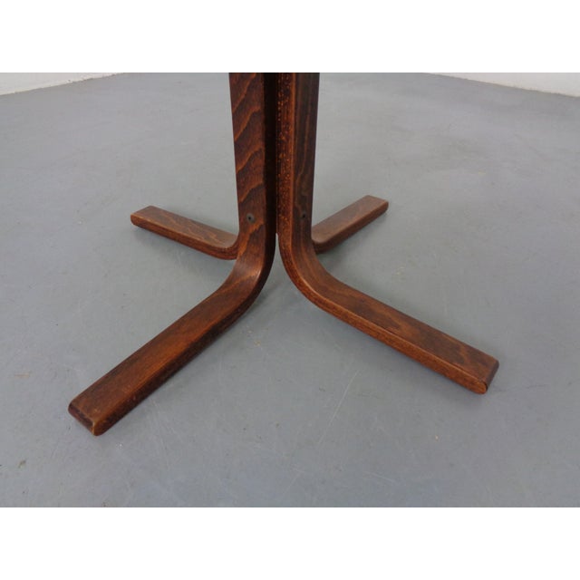 Mid-Century Modern Siesta Table and Leather Chairs by Ingmar Relling for Westnofa, Norway, 1960s, Set of 3 For Sale - Image 15 of 18