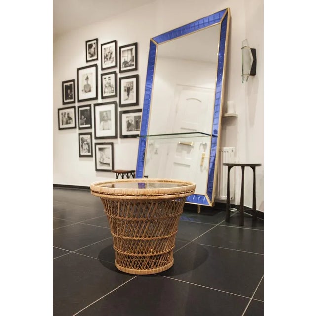 Wood Bamboo Coffee Table, Italy, 1960s For Sale - Image 7 of 9