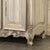 Antique Country French Stripped Walnut Buffet With Thick Siena Marble Top For Sale - Image 12 of 18