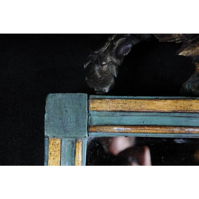 German Wall Mirror, 1780s For Sale - Image 6 of 9