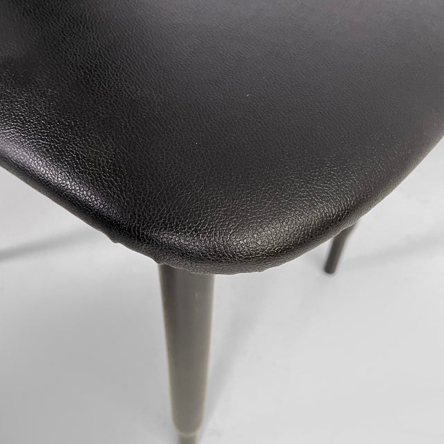 Mid-Century Modern Italian Black Lierna Chairs attributed to Achille Castiglioni for Gavina, 1960s, Set of 2 For Sale - Image 12 of 18