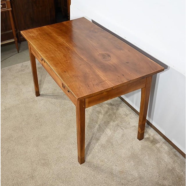 Bureau Desk in Cherrywood, Late 19th Century For Sale - Image 5 of 18
