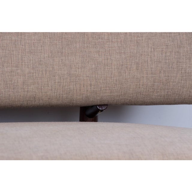 Wood Large Scandinavian Daybed in Teak and New Fabric, 1960s For Sale - Image 7 of 18