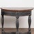 Wood Pair Early 19th Century Swedish Baroque Stone Top Demilune Console Tables For Sale - Image 7 of 14