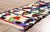 Ivory Vintage Azilal Boucherouite Moroccan Rug, 03'01 X 07'02 For Sale - Image 8 of 10