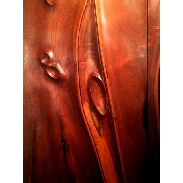 Pair of Carved Wood Doors by Phillip Powell For Sale In Atlanta - Image 6 of 10
