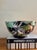 Chinoiserie Vintage Black Chinese Bowl With Cranes For Sale - Image 3 of 12
