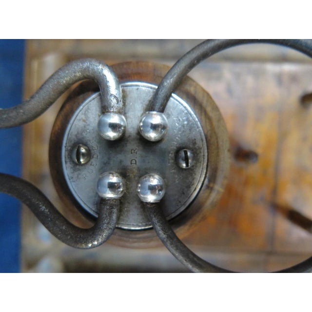 Vintage 19th Century Inkwell/Letter Holder For Sale - Image 9 of 12