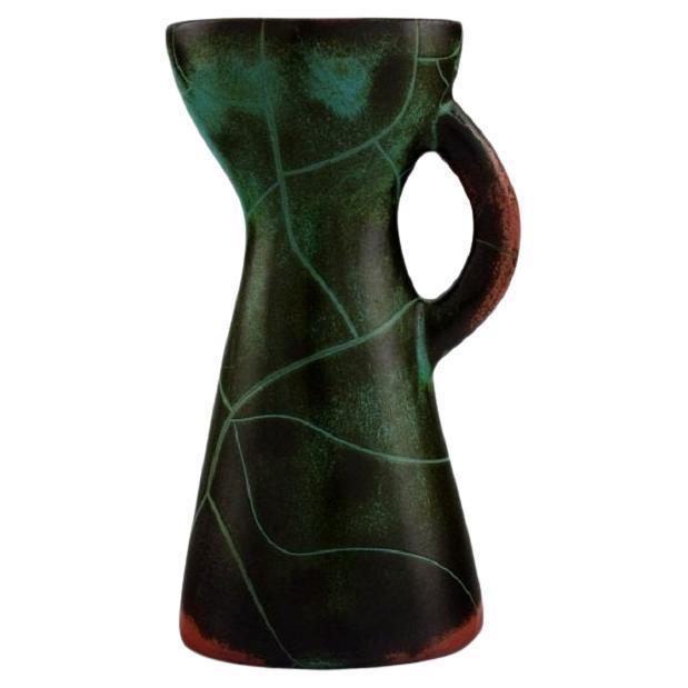 Ceramic Glazed Stoneware Jug by Paul Dresler for Grotenburg, Germany, 1930s For Sale - Image 7 of 7