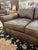 Early 21st Century Restoration Hardware Lancaster Classic Brown Leather Luxe Depth Sofa For Sale - Image 5 of 8