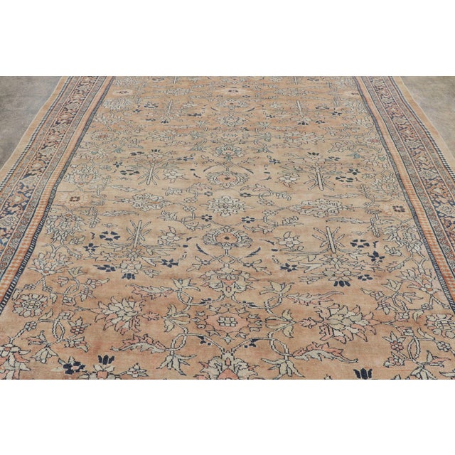 Traditional Antique Persian Hamadan Rug With Colorful Floral All-Over Design - Rug & Kilim For Sale - Image 3 of 7