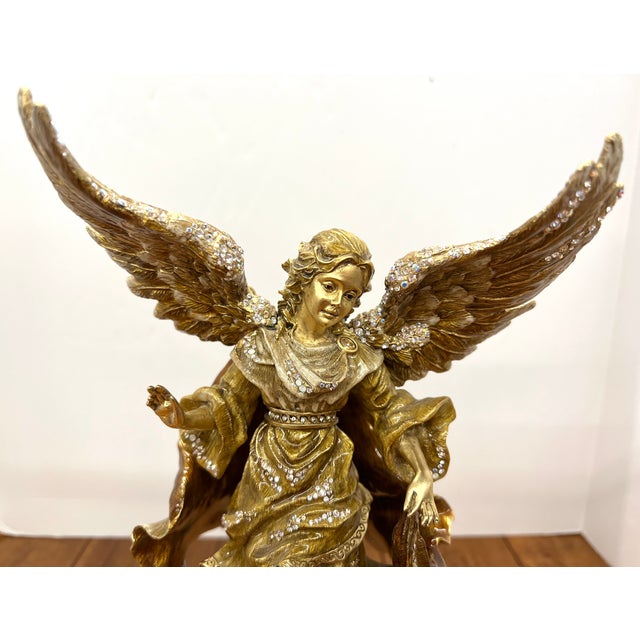 Limited Edition 113/300 Jay Strongwater Renaissance Angel Musical Figurine - Music Box $3000 This limited edition Jay...