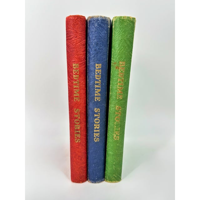 Uncle Arthur's Bedtime Stories Set of 3 Vintage, nearly Antique Books. 1927, printed in the USA. Volumes 1-4, Volumes 5-8,...