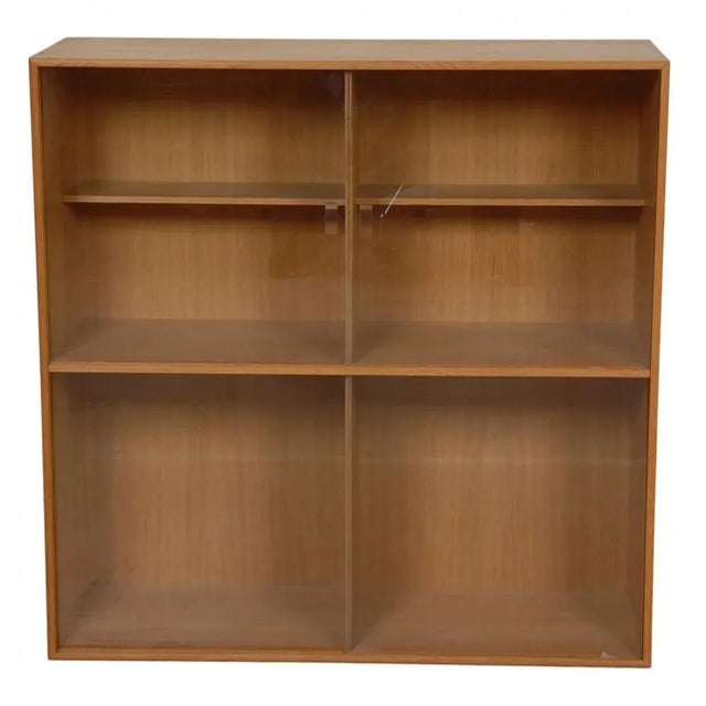 Vintage Bookcase in Oak by Mogens Koch for Rud. Rasmussen For Sale - Image 10 of 10