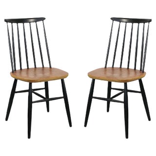 Fanett Dining Chairs by Ilmari Tapiovaara for Stol Kamnik, Set of 2 For Sale