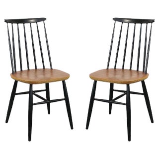 Fanett Dining Chairs by Ilmari Tapiovaara for Stol Kamnik, Set of 2 For Sale