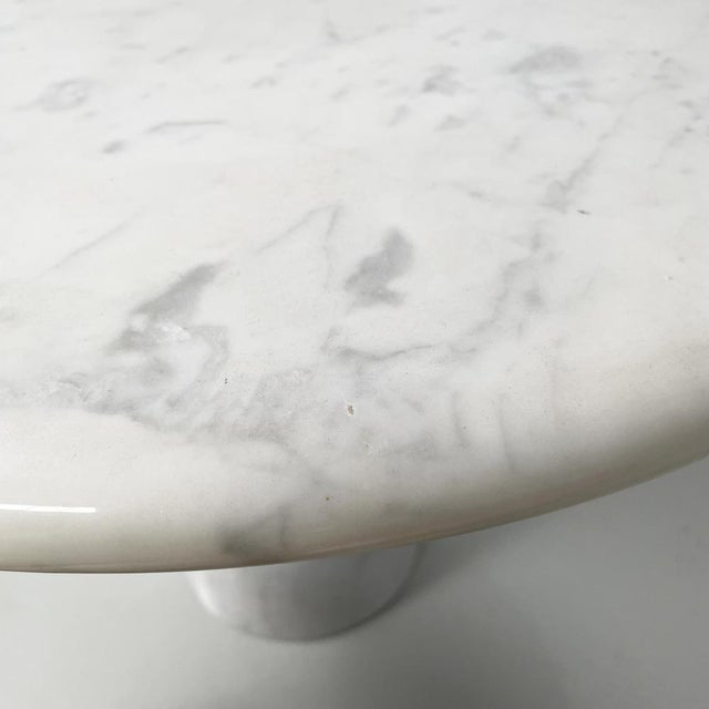 Stone Italian Modern Round Coffe Table in Marble, 1970s For Sale - Image 7 of 18