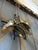 Brass Vintage Brutalist Metal Wall Sculpture For Sale - Image 8 of 11
