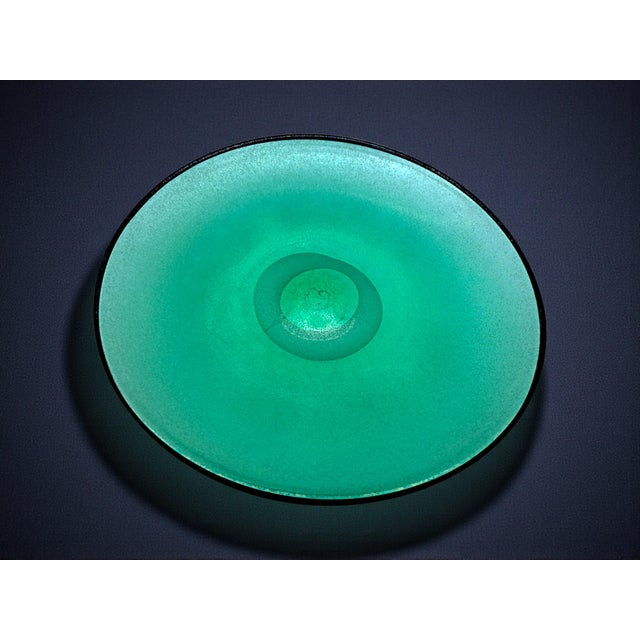 Mid-Century Modern Scavo Murano Glass Centerpiece from Manifattura Di Murano, 1980s For Sale - Image 3 of 12