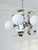 Silver Vintage Space Age Chrome Ribbon Chandelier, 1970s For Sale - Image 8 of 11