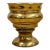 Large Vintage Brass Planter VaseMCM Hollywood Regency Coastal Eclectic For Sale