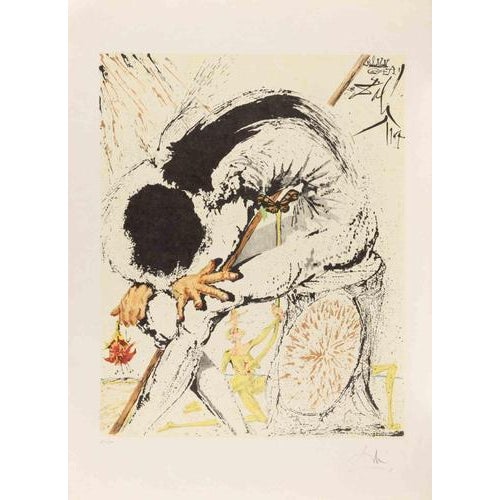 Lithograph on japan paper, realized in 1856/57. Hand signed and numbered. Edition of 300. Ref. Michler-Lopsinger n. 1007...