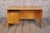 1960s Mid-Century Writing Desk in Oak Veneer, Czech, 1960s For Sale - Image 5 of 10