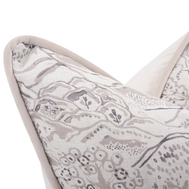2020s 24 x 24 Pillow Fable Sand - Down Insert For Sale - Image 5 of 10