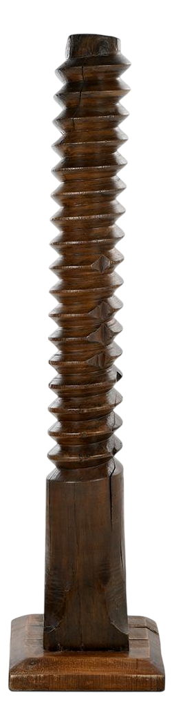 Large Wooden Press Screw