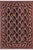 Art Nouveau Basan Pak-Persian Black/Black Wool Rug - 9'2'' X 12'3'' For Sale - Image 9 of 9