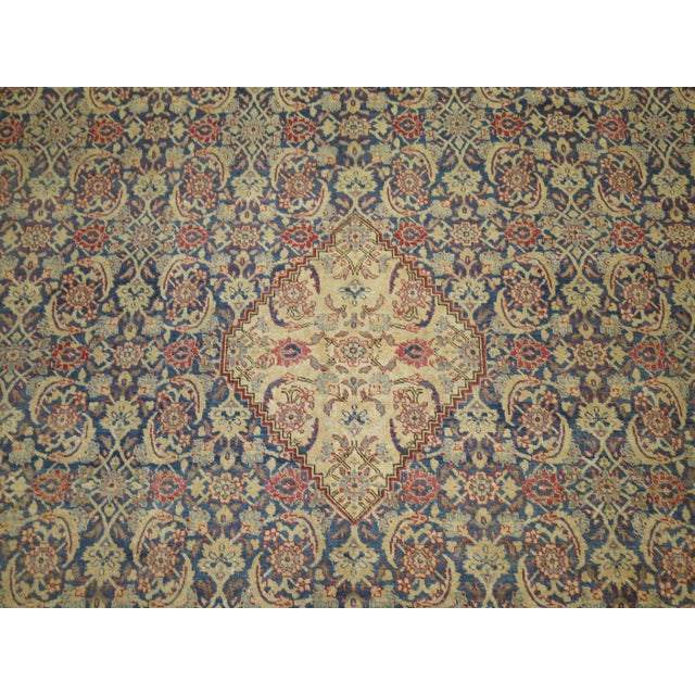 A large oom size antique Persian Tabriz Oriental rug woven early 20th century. Classic, Elegant, and the quality is there....