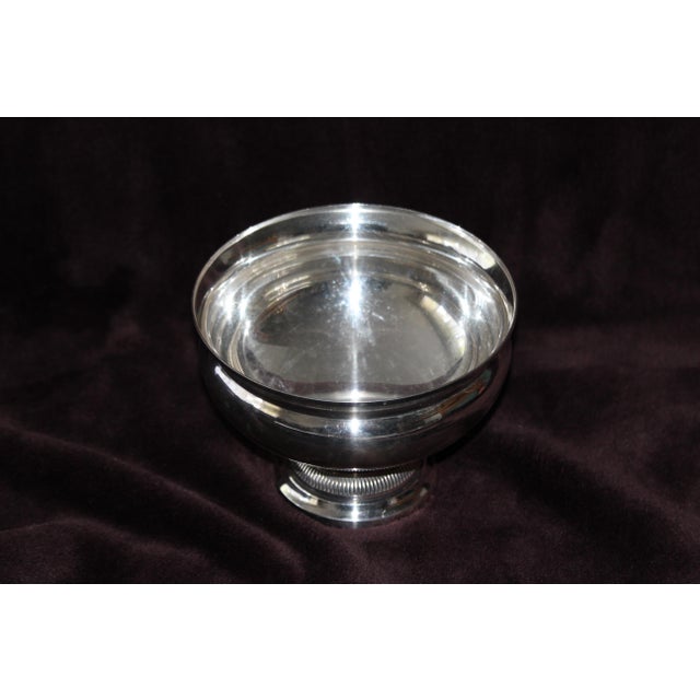 Silver Rose Bowl or Vase, 1950s For Sale - Image 4 of 9