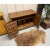 Mid-Century Modern Renzo Rutili Style Fretwork 40 Inch Credenza Tv Stand Console Record Cabinet For Sale - Image 3 of 12