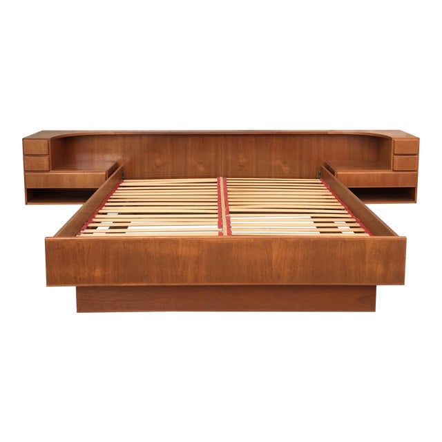 Komfort Mid Century Modern Danish Queen Platform Bed Chairish