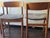 Chairs By Fredericia Stolefabrik 1950s Denmark. Oiled Oak early design. Chairs are marked only one has complete label the...