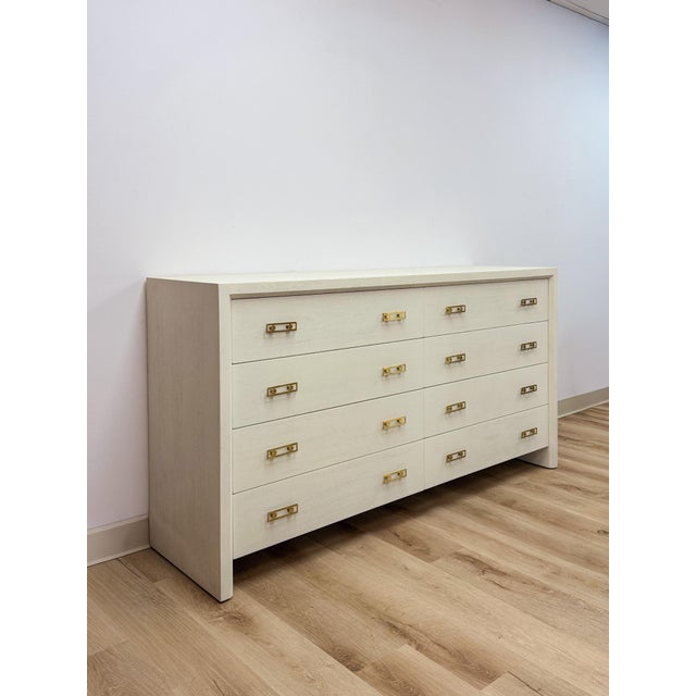 This eight-drawer dresser from Mitchell Gold + Bob Williams brings a coastal-contemporary sensibility to bedroom storage,...