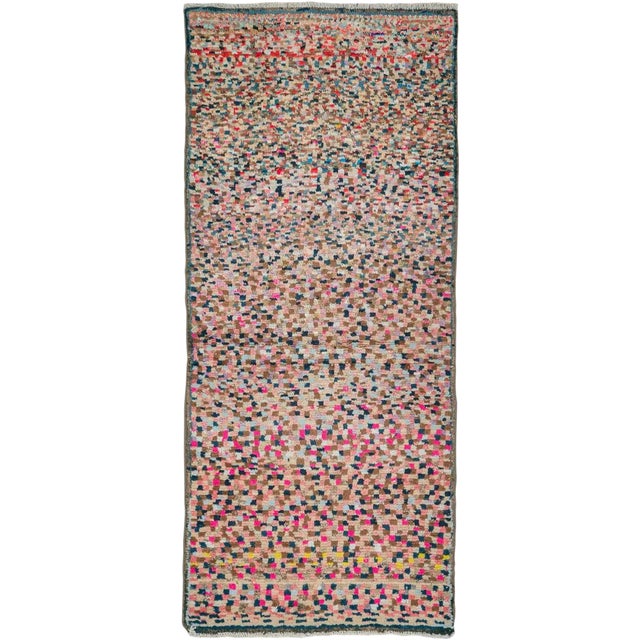 Vintage Persian Gabbeh Rug – Size: 2' 2" X 4'10" For Sale