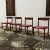 Mid-Century Dining Chairs in Skai and Beech by Gianfranco Frattini, 1960s, Set of 4 For Sale - Image 13 of 18